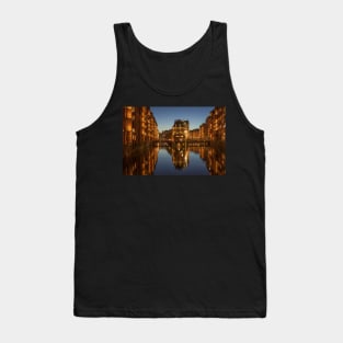 Wasserschlösschen, dusk, Speicherstadt, Hafencity, Hamburg, Germany Tank Top